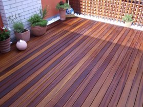 Drevená podlaha na terasu z exotického dreva